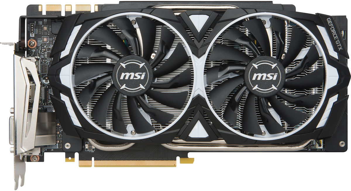 фото Видеокарта MSI GeForce GTX 1080 Ti Armor 11G 11GB