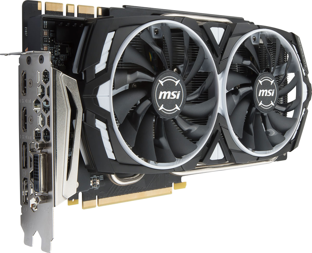 фото Видеокарта MSI GeForce GTX 1080 Ti Armor 11G 11GB