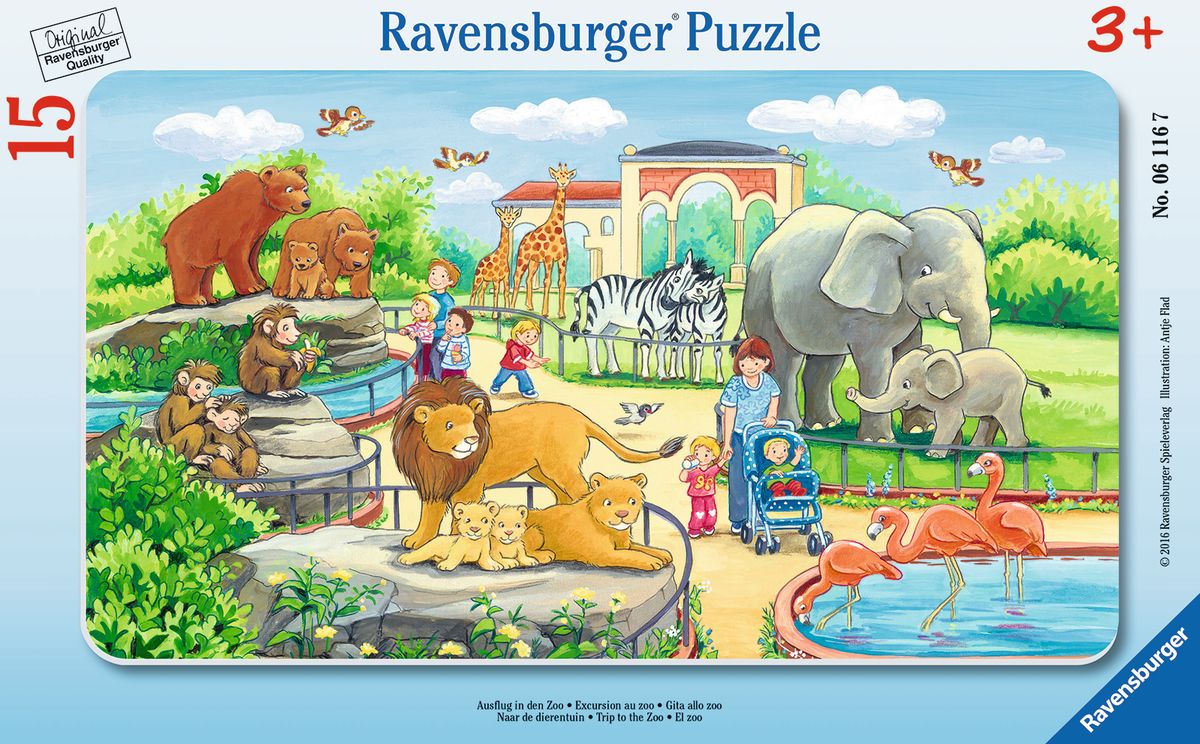 Пазлы Ravensburger 4+