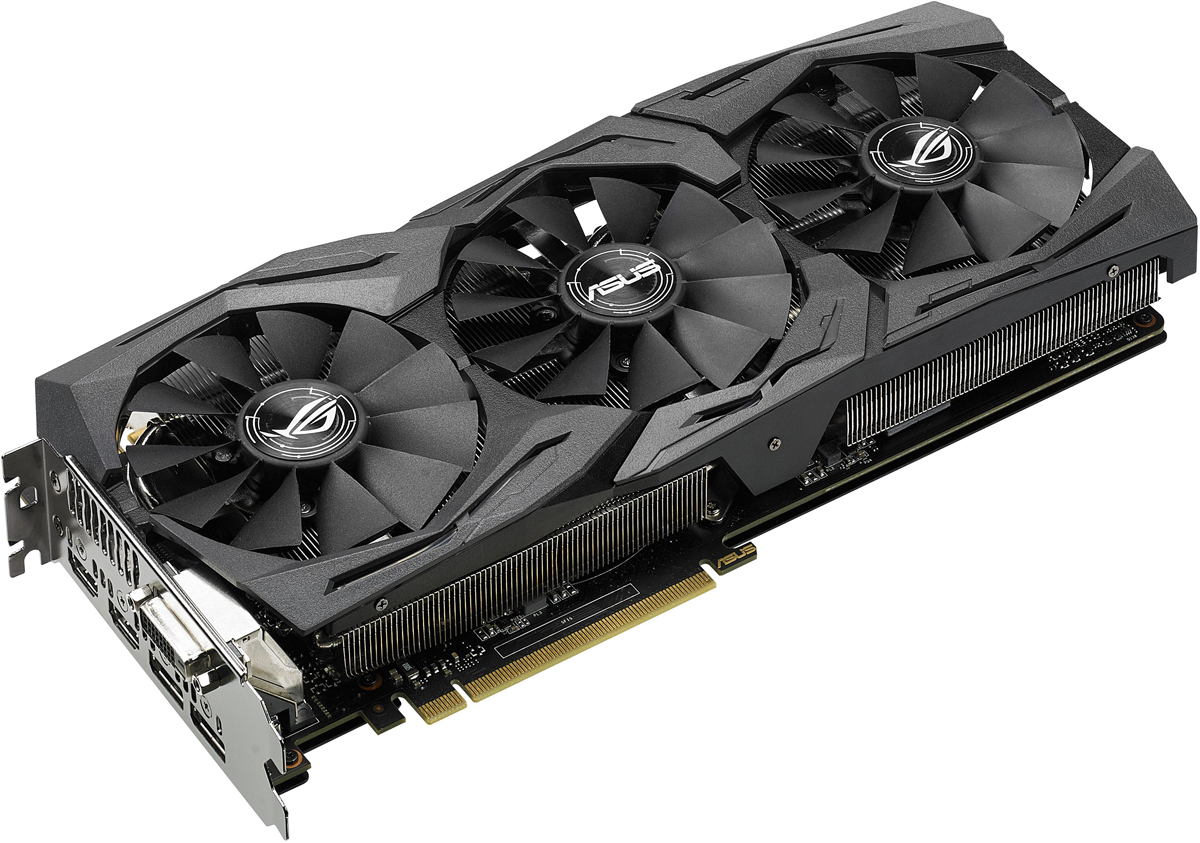 фото Видеокарта ASUS ROG Strix GeForce GTX 1060 6GB, STRIX-GTX1060-6G-GAMING