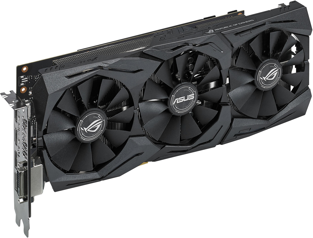 фото Видеокарта ASUS ROG Strix GeForce GTX 1060 6GB, STRIX-GTX1060-6G-GAMING