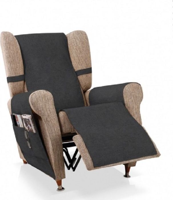 фото Чехол на кресло Медежда "Иден", непромокаемый, цвет: темно-серый