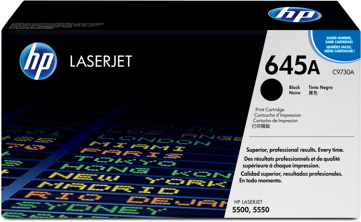 фото Тонер-картридж HP для Color LaserJet5500, black