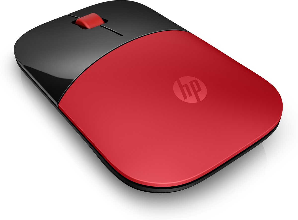 фото Мышь HP Z3700, Red