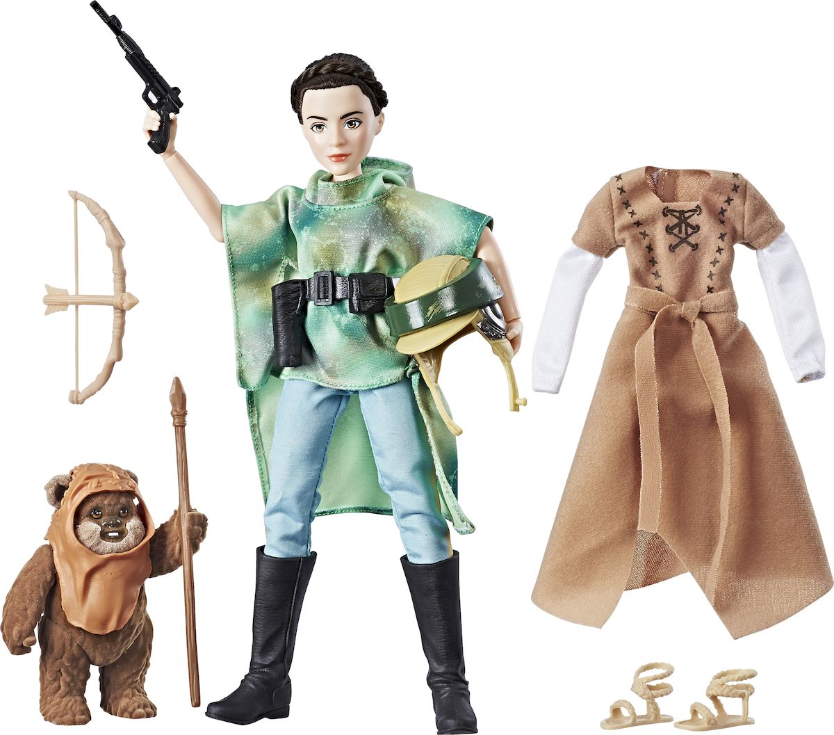 фото Star Wars Игровой набор с куклой Планета Эндор