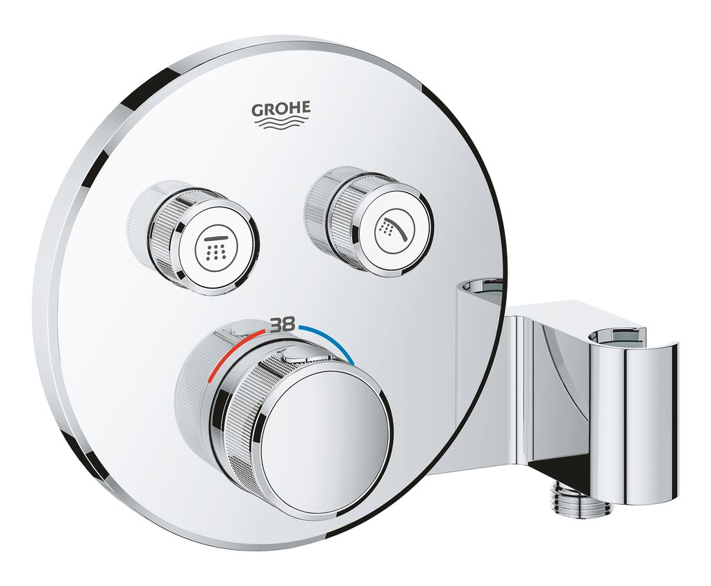 фото Внешняя часть термостата Grohe "Grohtherm SmartControl". 29120000