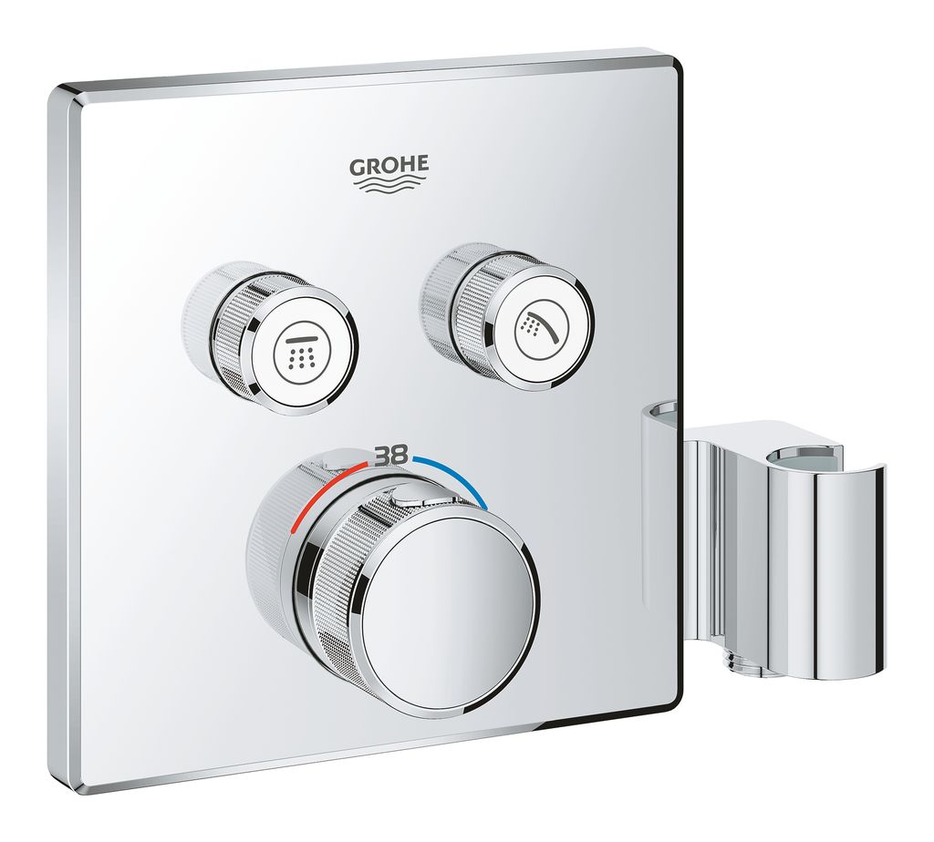 фото Внешняя часть термостата Grohe "Grohtherm SmartControl". 29125000