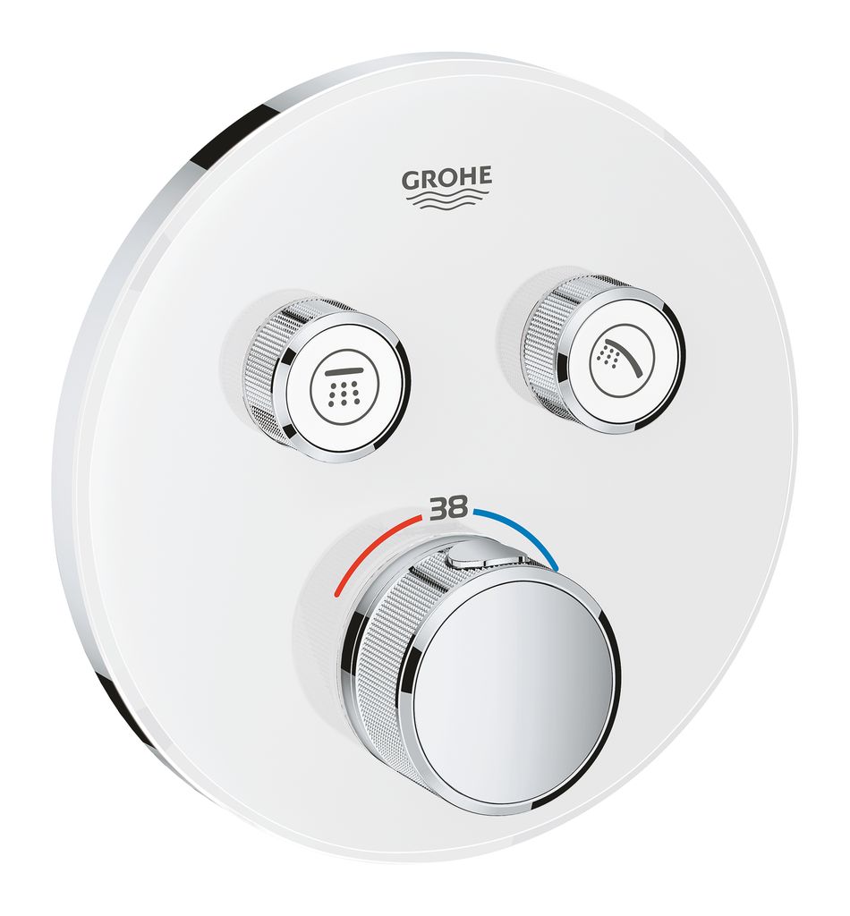 фото Внешняя часть термостата Grohe "Grohtherm SmartControl". 29151LS0