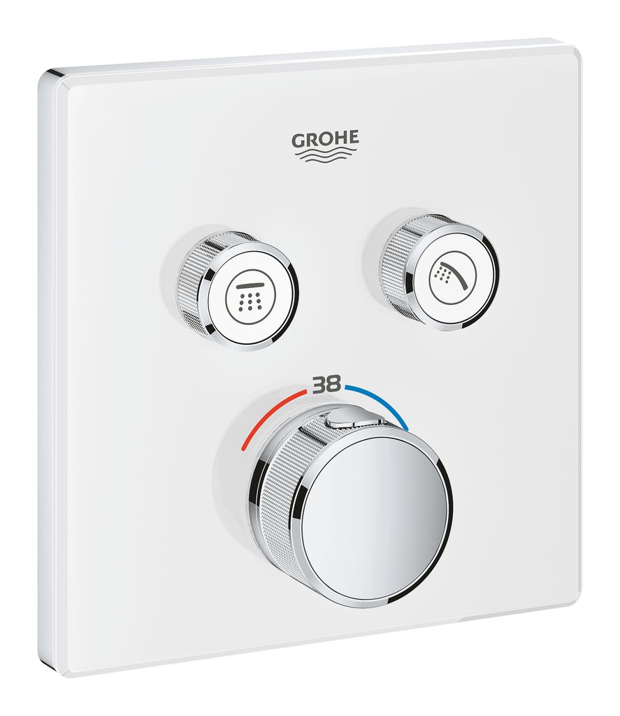 фото Внешняя часть термостата Grohe "Grohtherm SmartControl". 29156LS0