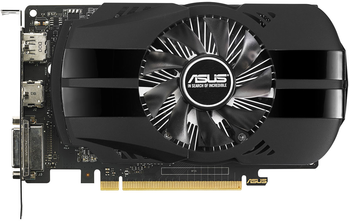 фото Видеокарта ASUS Phoenix GeForce GTX 1050 Ti 4GB, PH-GTX1050TI-4G