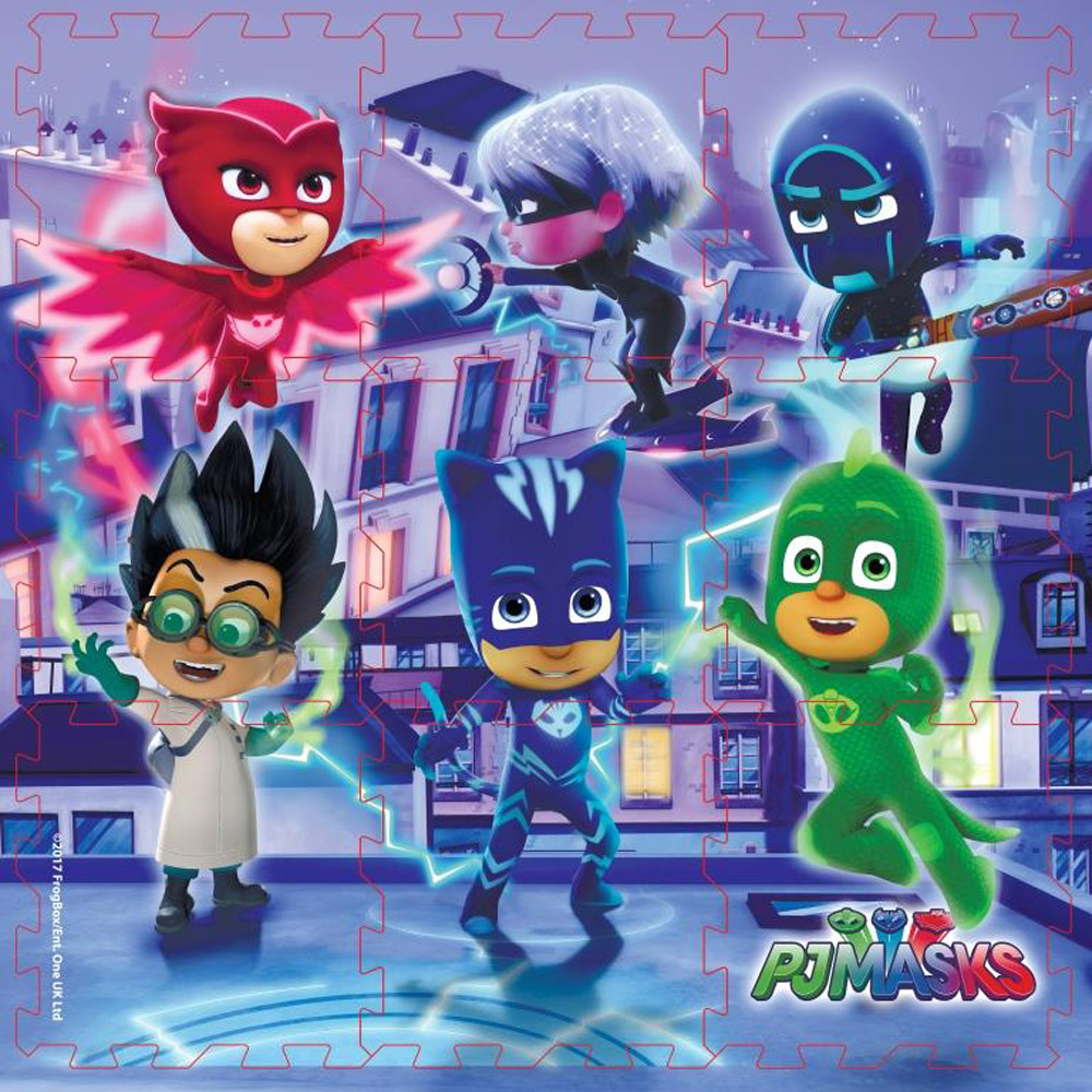 фото Герои в масках Коврик-пазл Pj masks / герои в масках