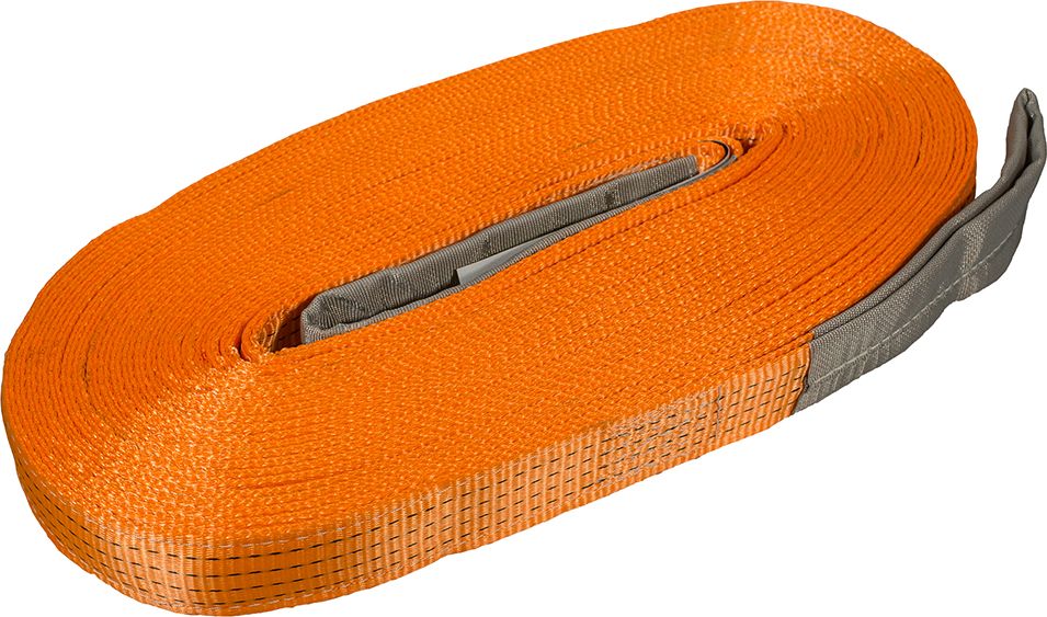 фото Удлинитель лебедочного троса "KennyМастер", цвет: оранжевый, 10 т, 20 м