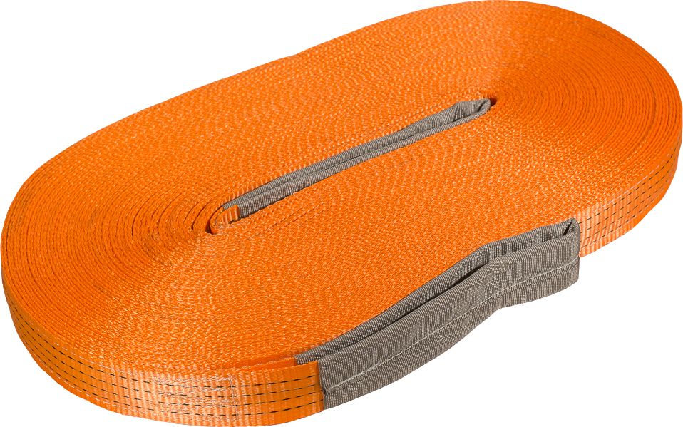 фото Удлинитель лебедочного троса "KennyМастер", цвет: оранжевый, 10 т, 30 м
