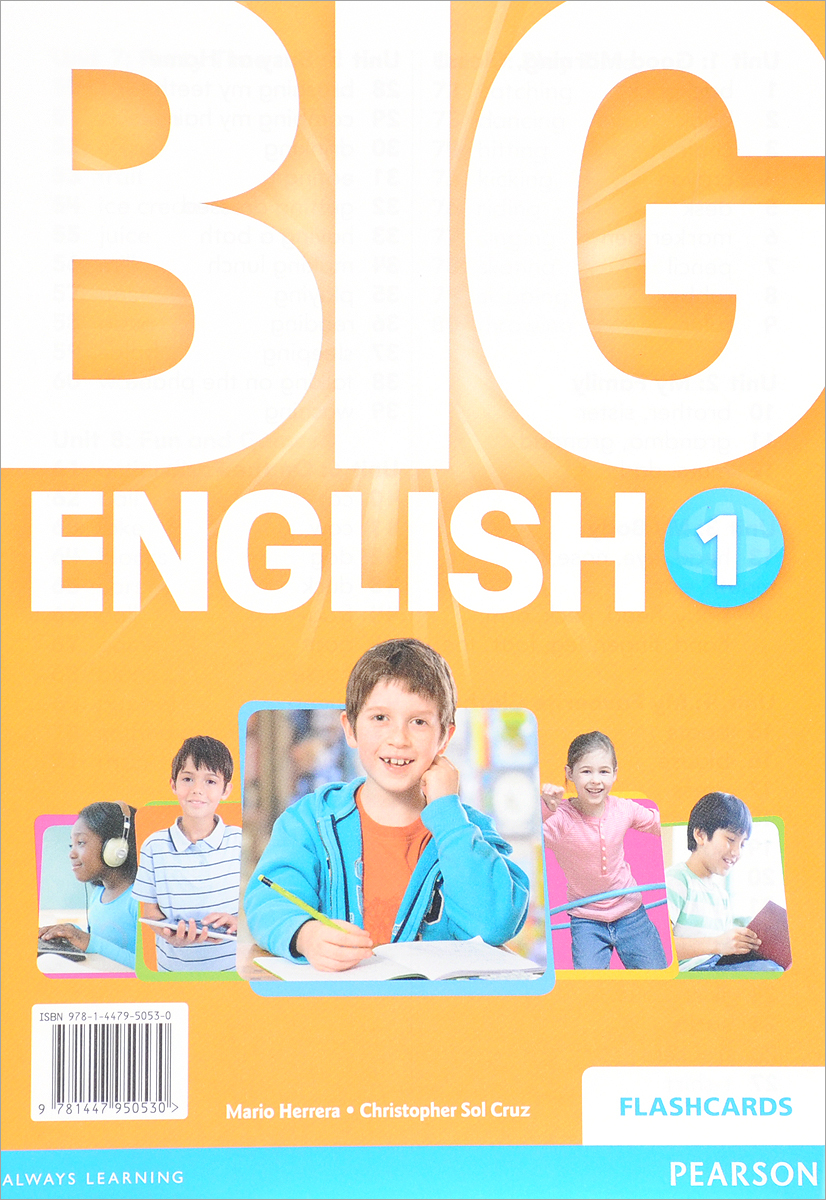 фото Big English 1: Flashcards Pearson education limited