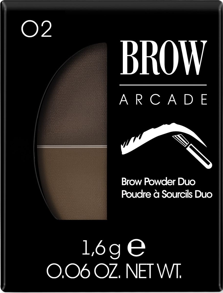 фото Vivienne Sabo Тени для бровей Brow Arcade тон 02, 1,6 г