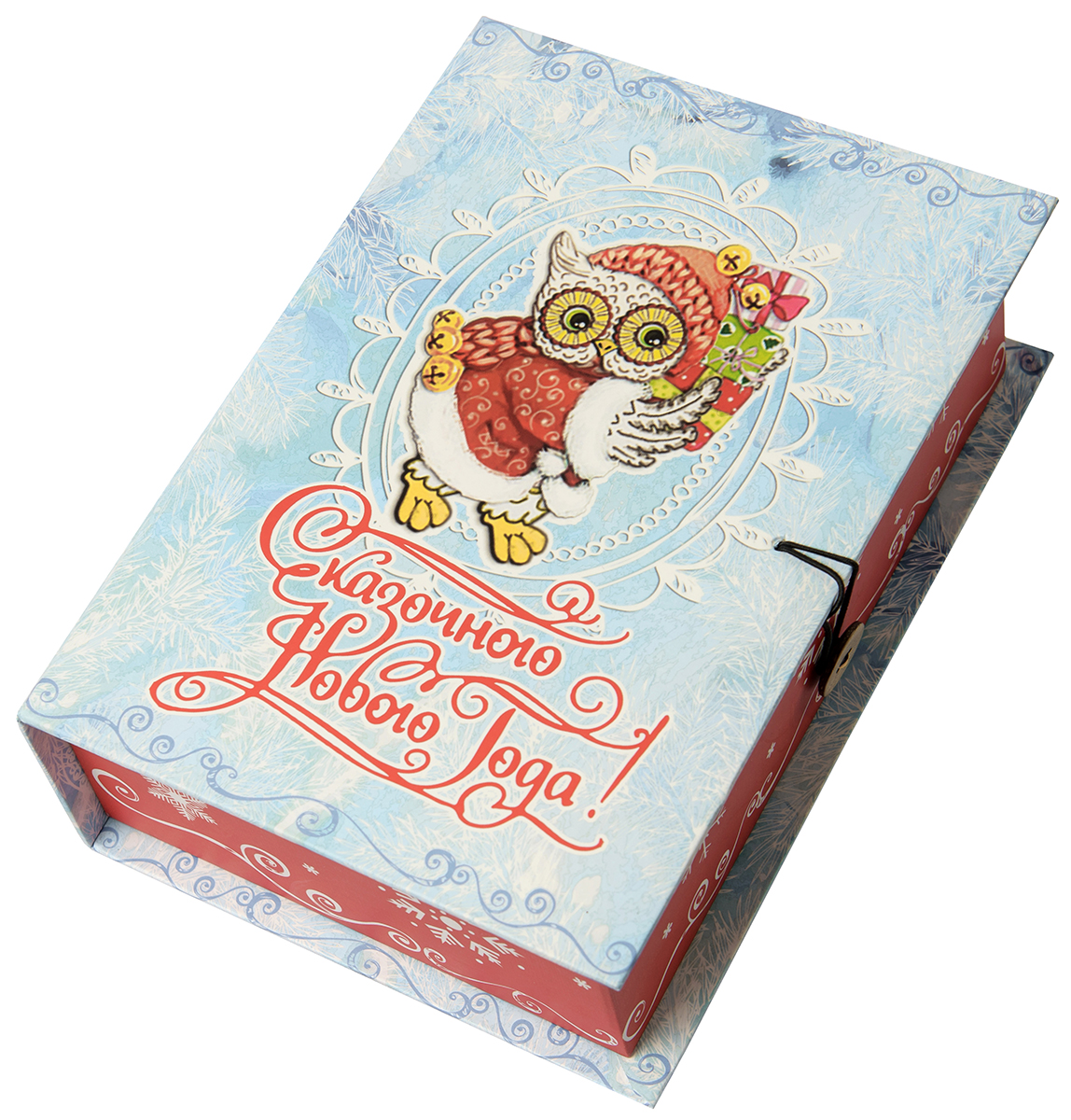 фото Коробка подарочная Magic Time "Новогодняя сова", размер M. 75035
