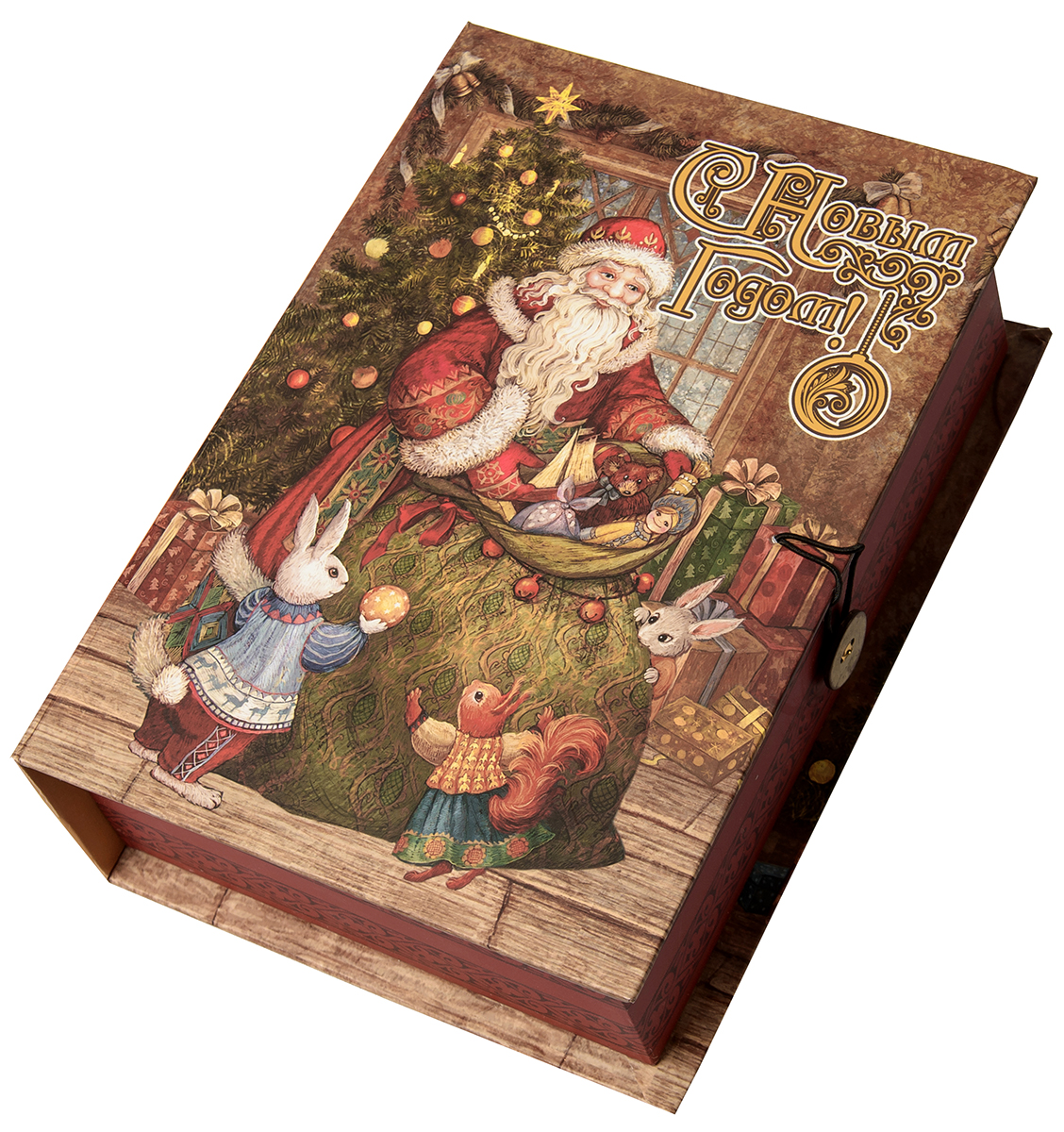 фото Коробка подарочная Magic Time "Мешок с подарками", размер M. 75047