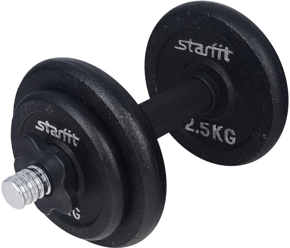 фото Гантель разборная чугунная DB-703, 8 кг Starfit