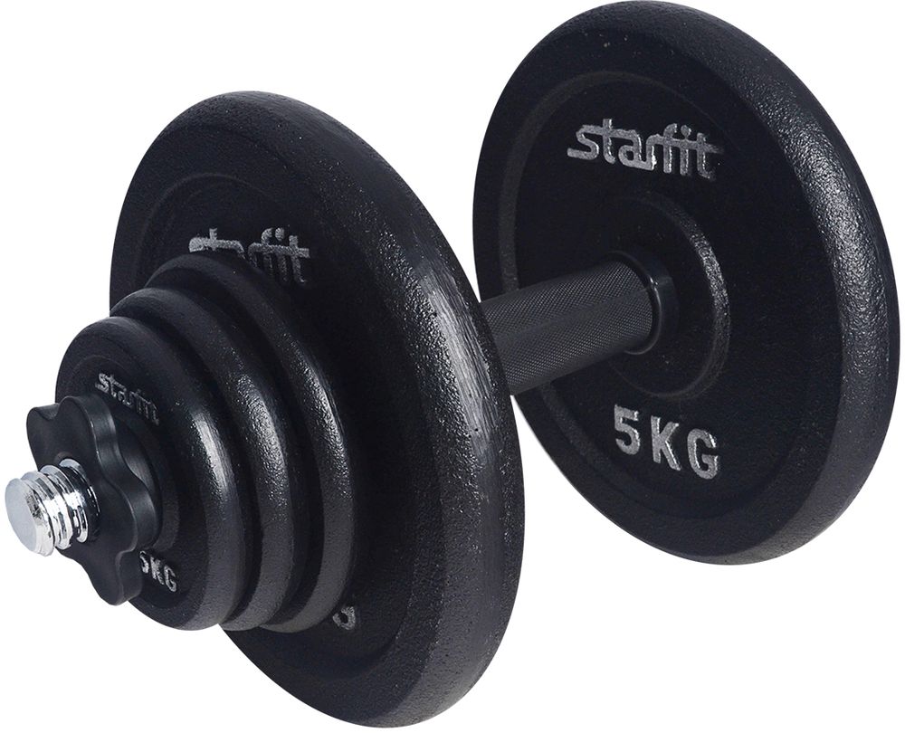 фото Гантель разборная чугунная DB-703, 16 кг Starfit