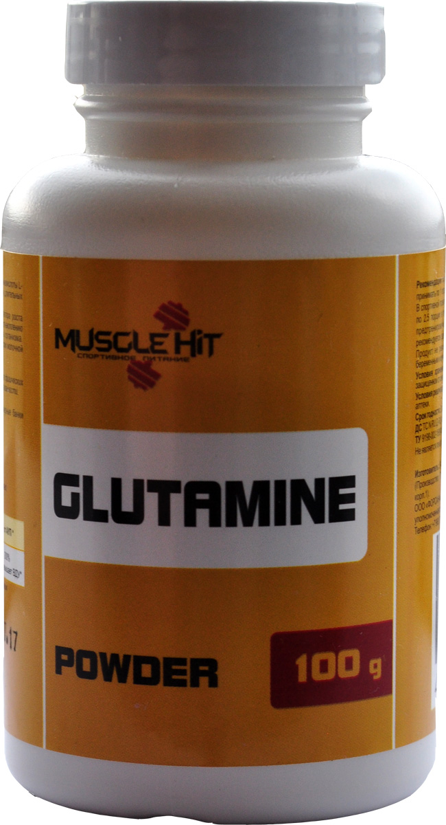 фото Аминокислоты Muscle Hit "Glutamine Pro", 100 г