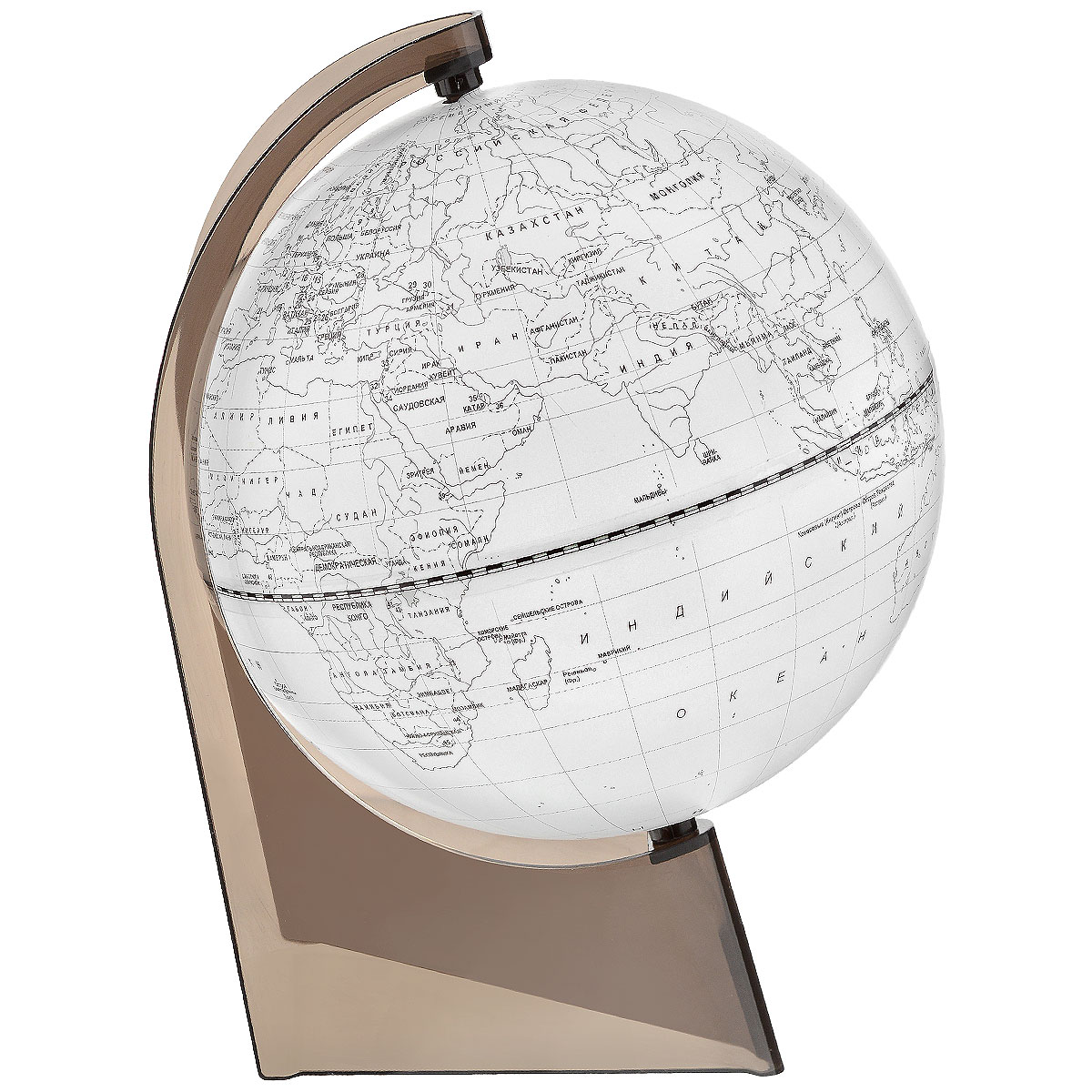 Глобус контурный Глобусный мир 210 мм