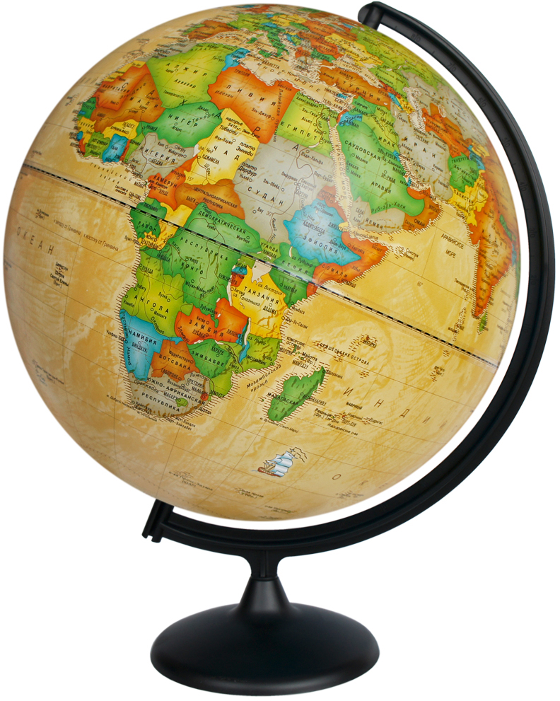 Глобусный мир Глобус с политической картой мира Ретро-Александр диаметр 42 см