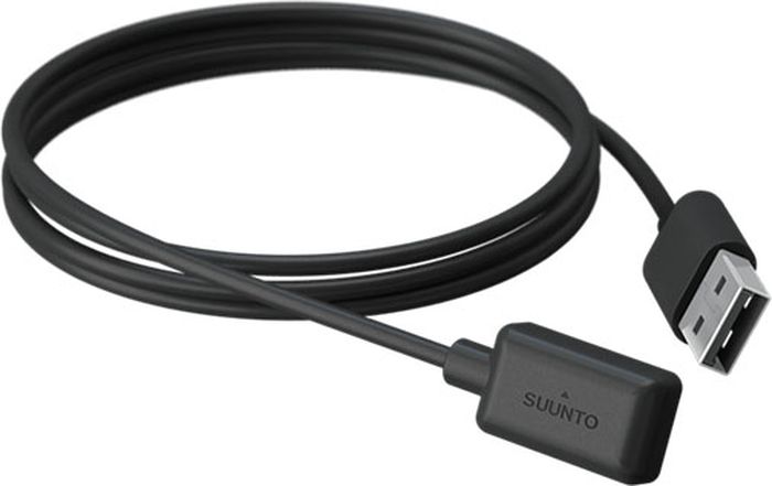 фото Кабель питания Suunto "Magnetic Black USB Cable", цвет: черный