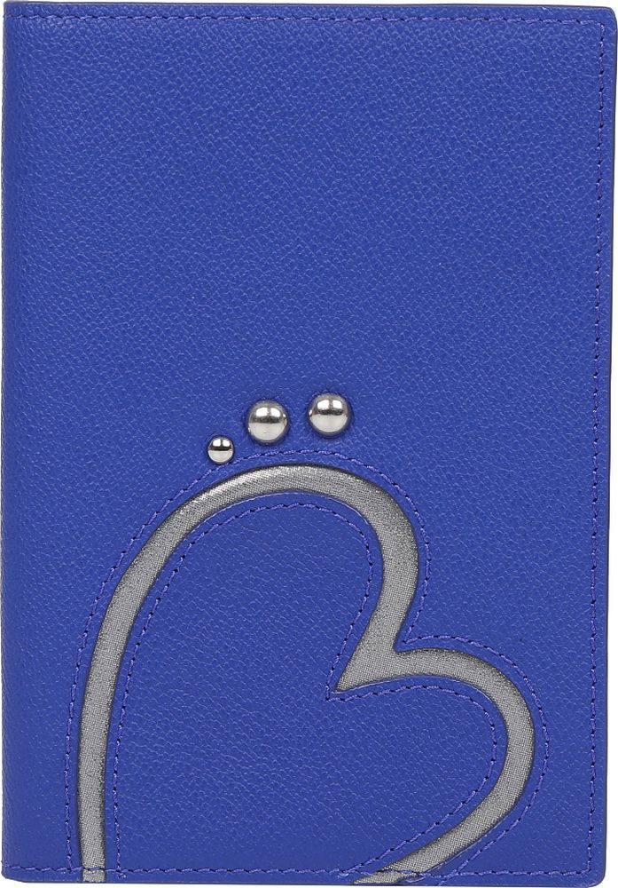 фото Обложка для документов женская Leo Ventoni, цвет: синий. L331010-Blue