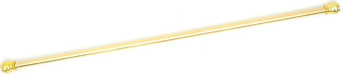 фото Карниз для ванной комнаты Wess "Capriccio", телескопический, цвет: золотой, длина 140-260 см