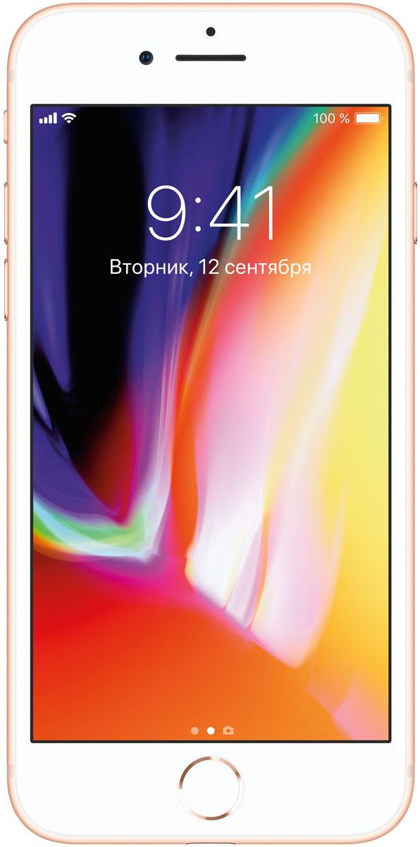 фото Смартфон Apple iPhone 8, 256 ГБ, золотой