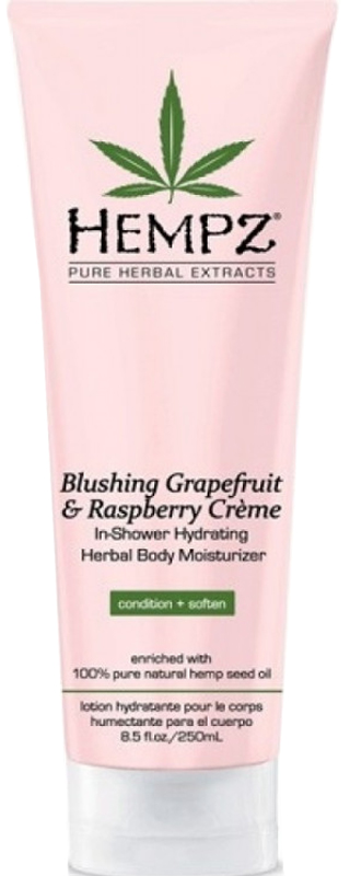 фото Hempz Blushing Grapefruit and Raspberry Creme In Shower Кондиционер для душа грейпфрут и Малина, 250 мл