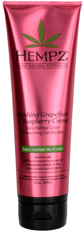 фото Hempz Blushing Grapefruit&Raspberry Creme Conditioner Кондиционер грейпфрут и Малина для сохранения цвета и блеска окрашенных волос, 265 мл