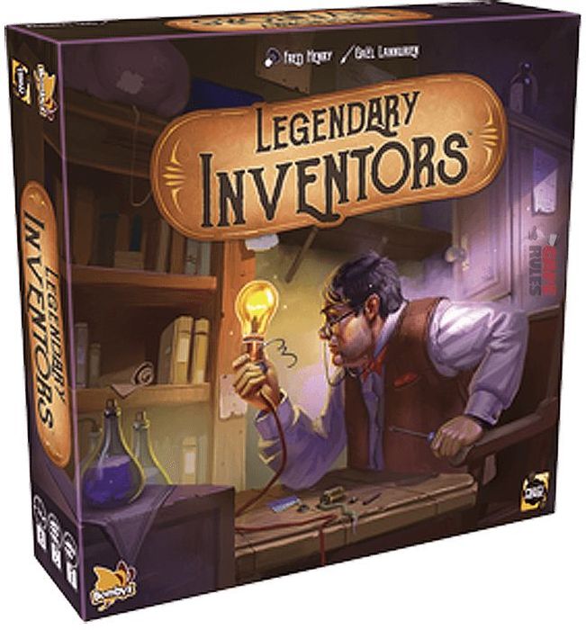 фото Asmodee Настольная игра Легендарные изобретатели Legendary Inventors