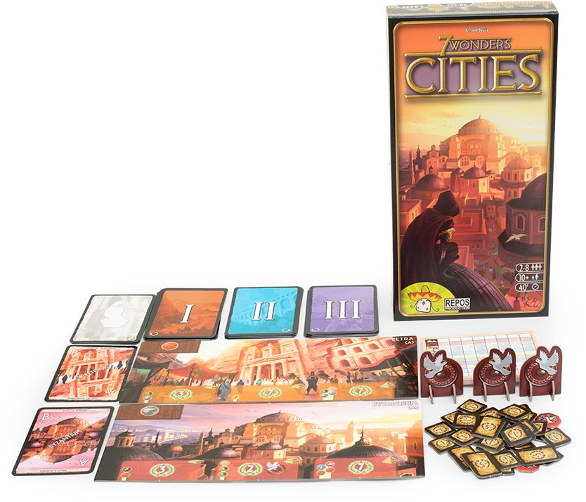 фото Asmodee Настольная игра 7 Чудес Города 7 Wonders Cities