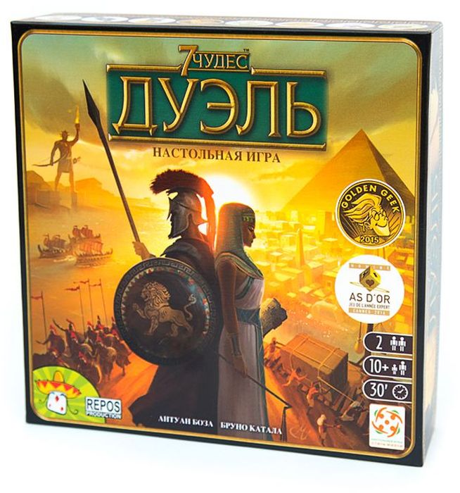 фото Asmodee Настольная игра 7 Чудес Дуэль