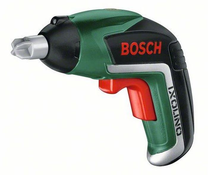 фото Отвертка аккумуляторная Bosch "IXO V Family", с игрушкой-шуруповертом Bosch "IXOlino". 06039A800M