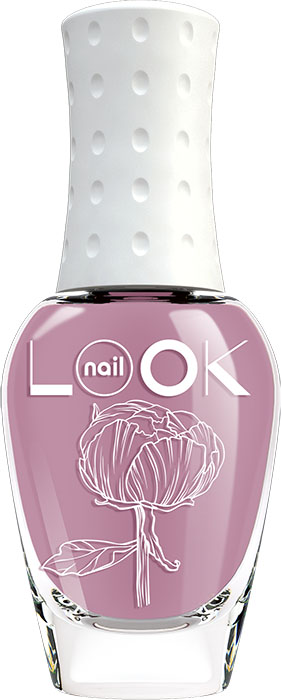 фото nailLOOK Лак для ногтей Trends Wild Peony, тон Hushed Violet, 8,5 мл