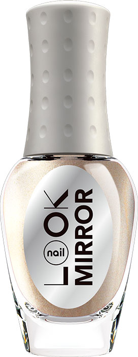 фото nailLOOK Лак для ногтей Trends Mirror Metallics, тон Perfect Gold, 8,5 мл