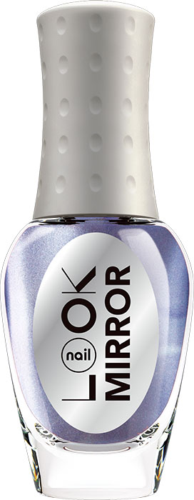 фото nailLOOK Лак для ногтей Trends Mirror Metallics, тон Foggy Mirror, 8,5 мл