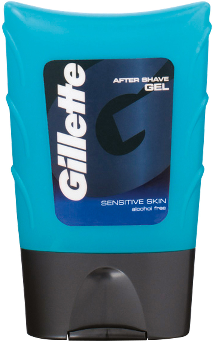 Гель после бритья Gillette Sensitive Skin, 75 мл