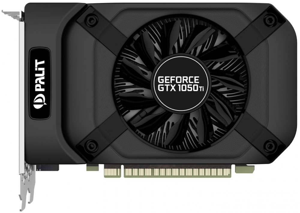 фото Видеокарта Palit GeForce GTX 1050 Ti StormX 4GB, NE5105T018G1-1070F