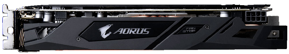 фото Видеокарта AMD (ATI) Radeon RX 570 Gigabyte PCI-E 4096Mb, GV-RX570AORUS-4GD