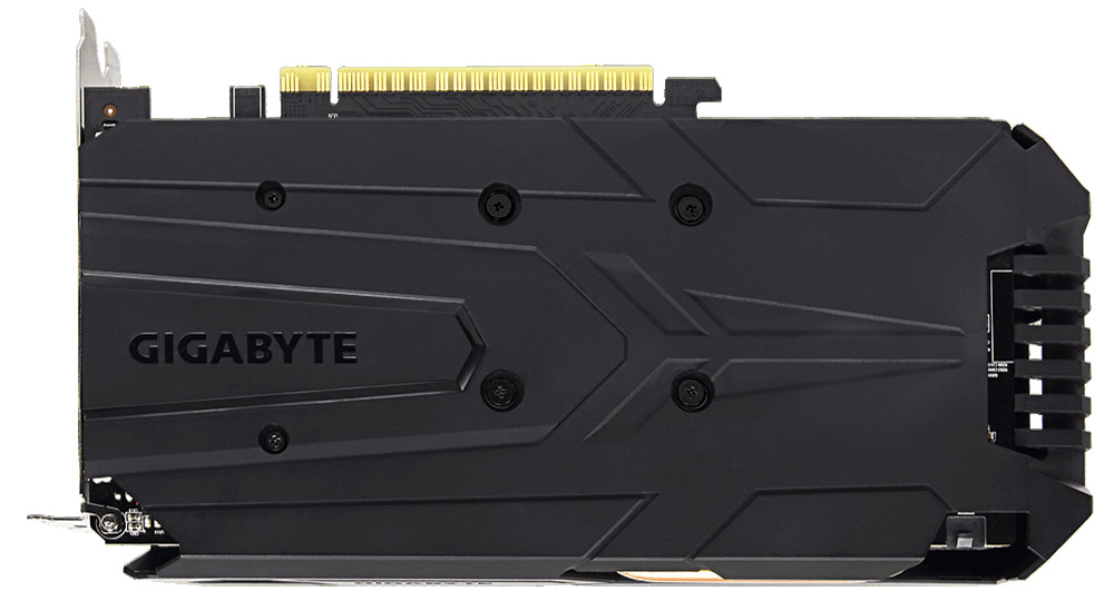 фото Видеокарта nVidia GeForce GTX1050 Gigabyte WindForce 2X PCI-E 2048Mb, GV-N1050WF2-2GD