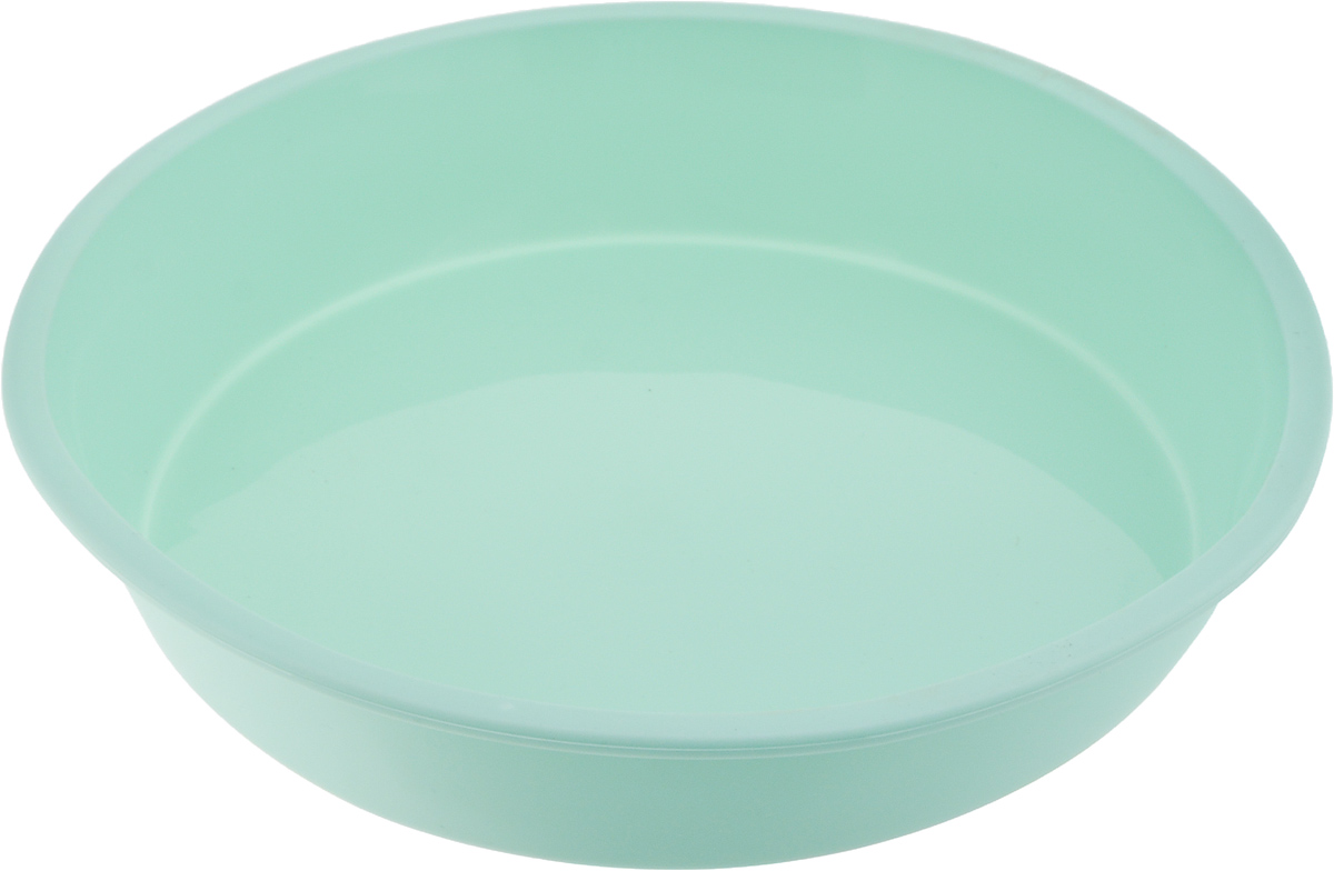 фото Форма для выпечки Paterra "Круг", силиконовая, цвет: баклажан, диаметр 21 см