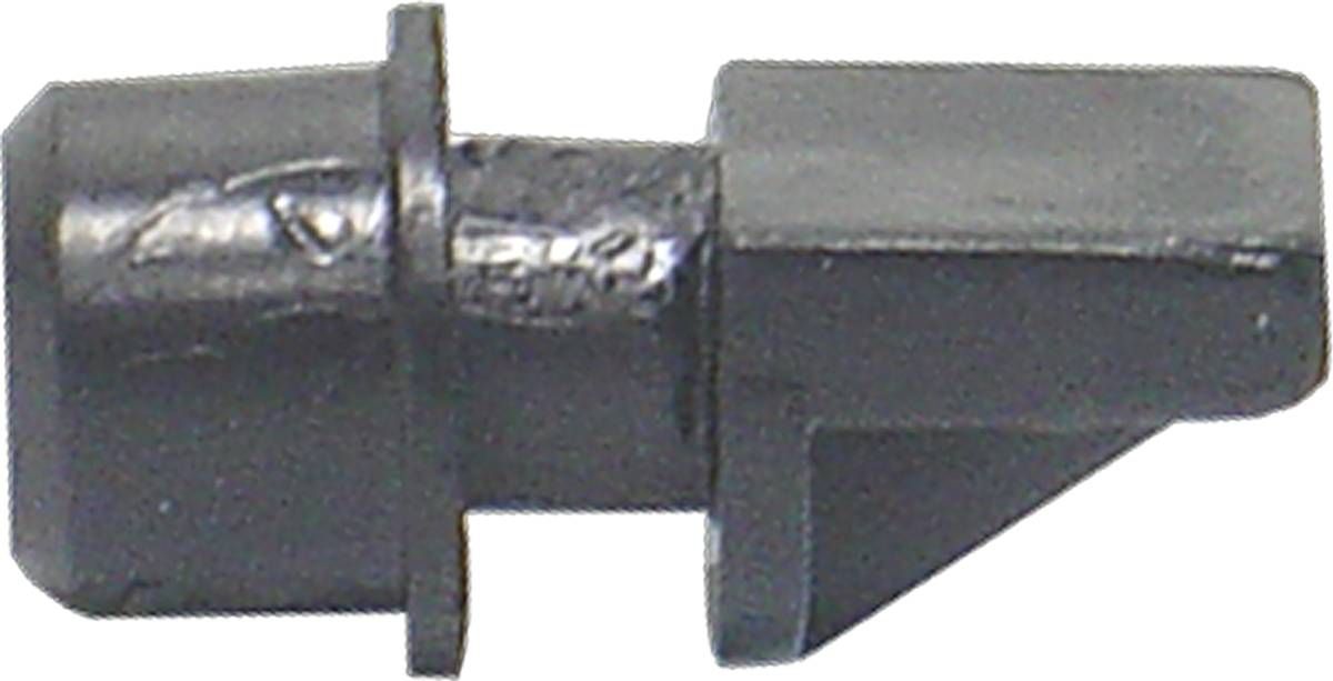 фото Полкодержатель Element "Лопаточка", с втулкой, цвет: черный, диаметр 7 мм, 16 шт