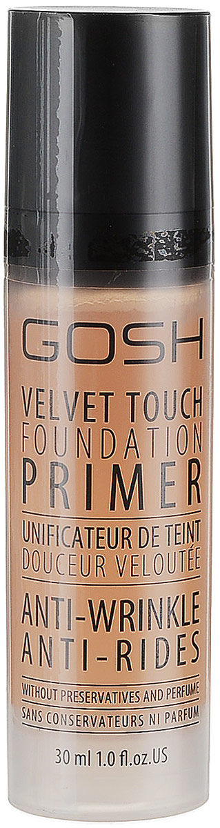 фото Gosh, Праймер для лица интенсивный выравнивающий Velvet Touch Foundation Primer Anti-wrinkel, 30 мл