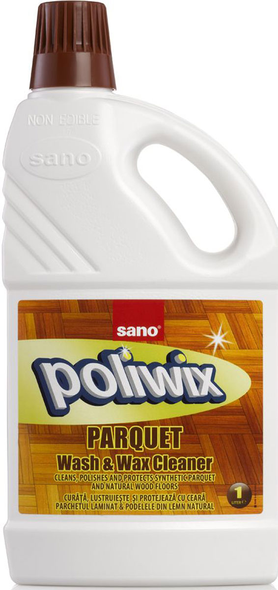 фото Средство для мытья полов Sano "Poliwix Parquet", 1 л