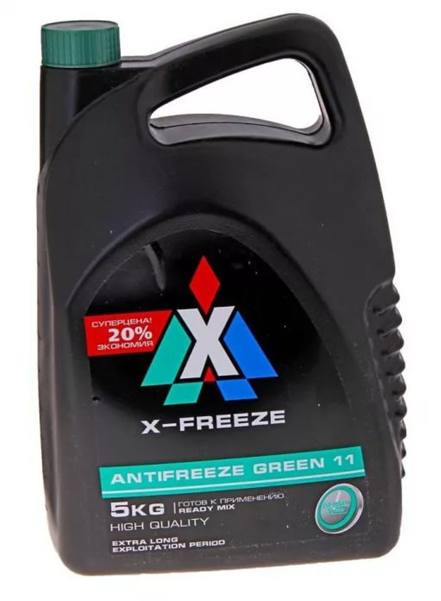 фото Антифриз X-Freeze "Green", 5 л