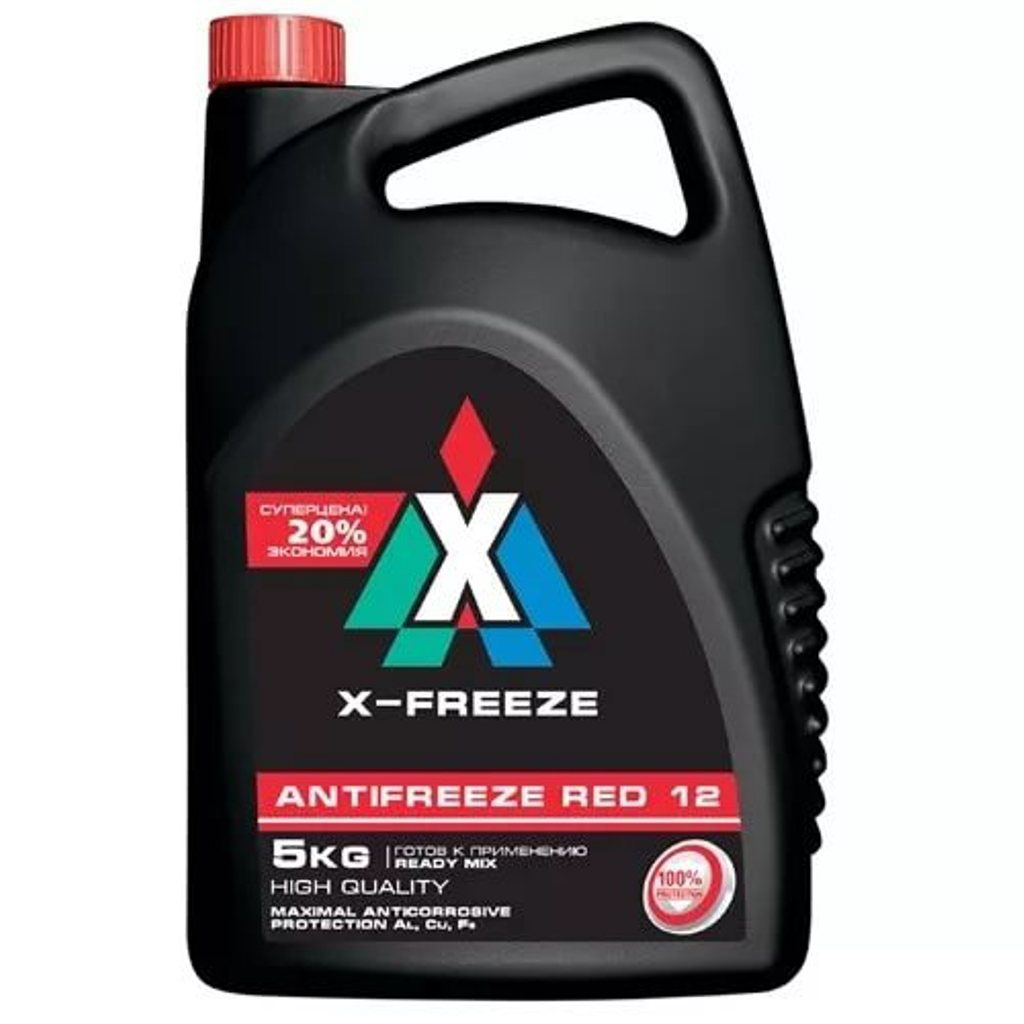 фото Антифриз X-Freeze "Red", 5 л