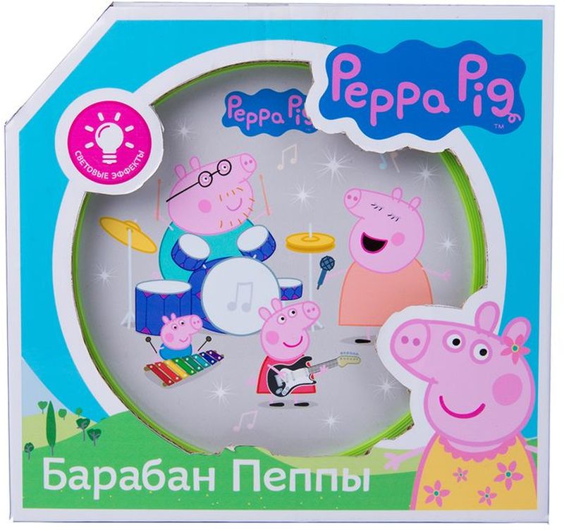 фото Свинка Пеппа Игровой набор Барабан Пеппы Peppa pig (свинка пеппа)